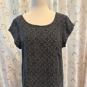 Joie silk blouse with small front pocket